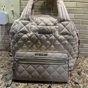MZ Wallace small Sutton deluxe and coordinating wallet